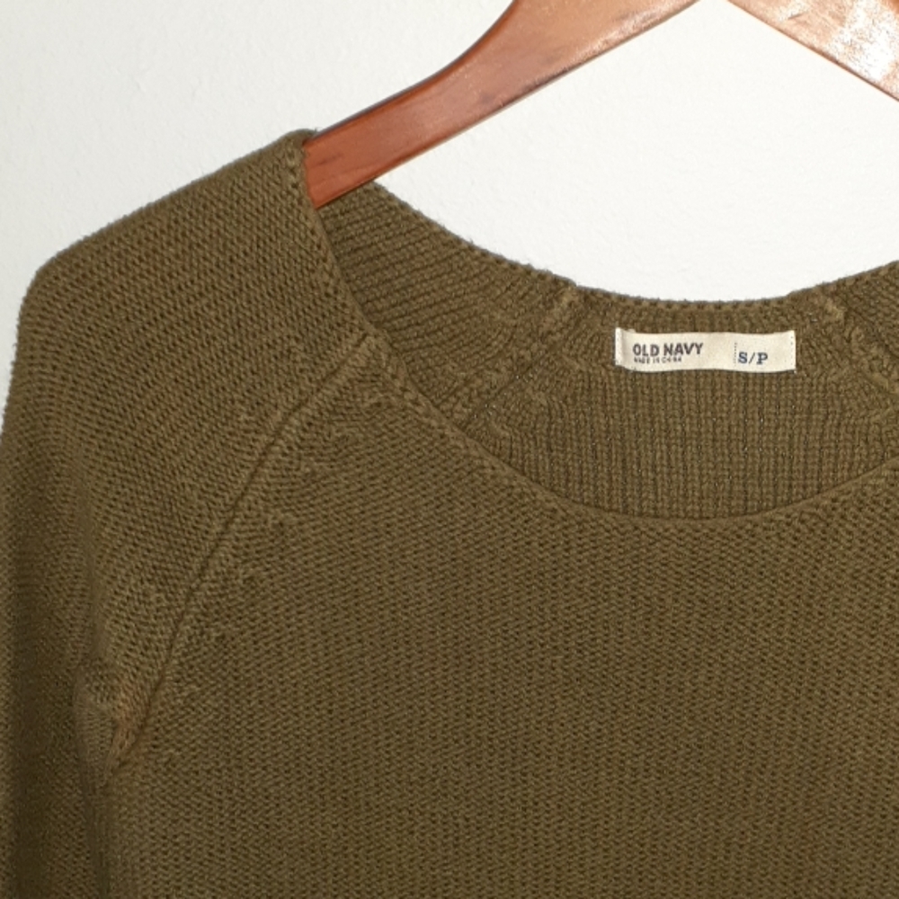 Olive Green Sweater - Picture 3 of 3